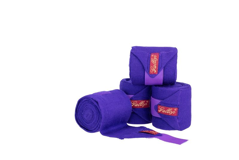 Gallop Knitted Bandages Purple