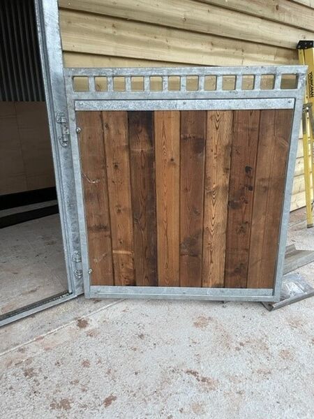 Galvanized Bottom Half Stable Door image #2