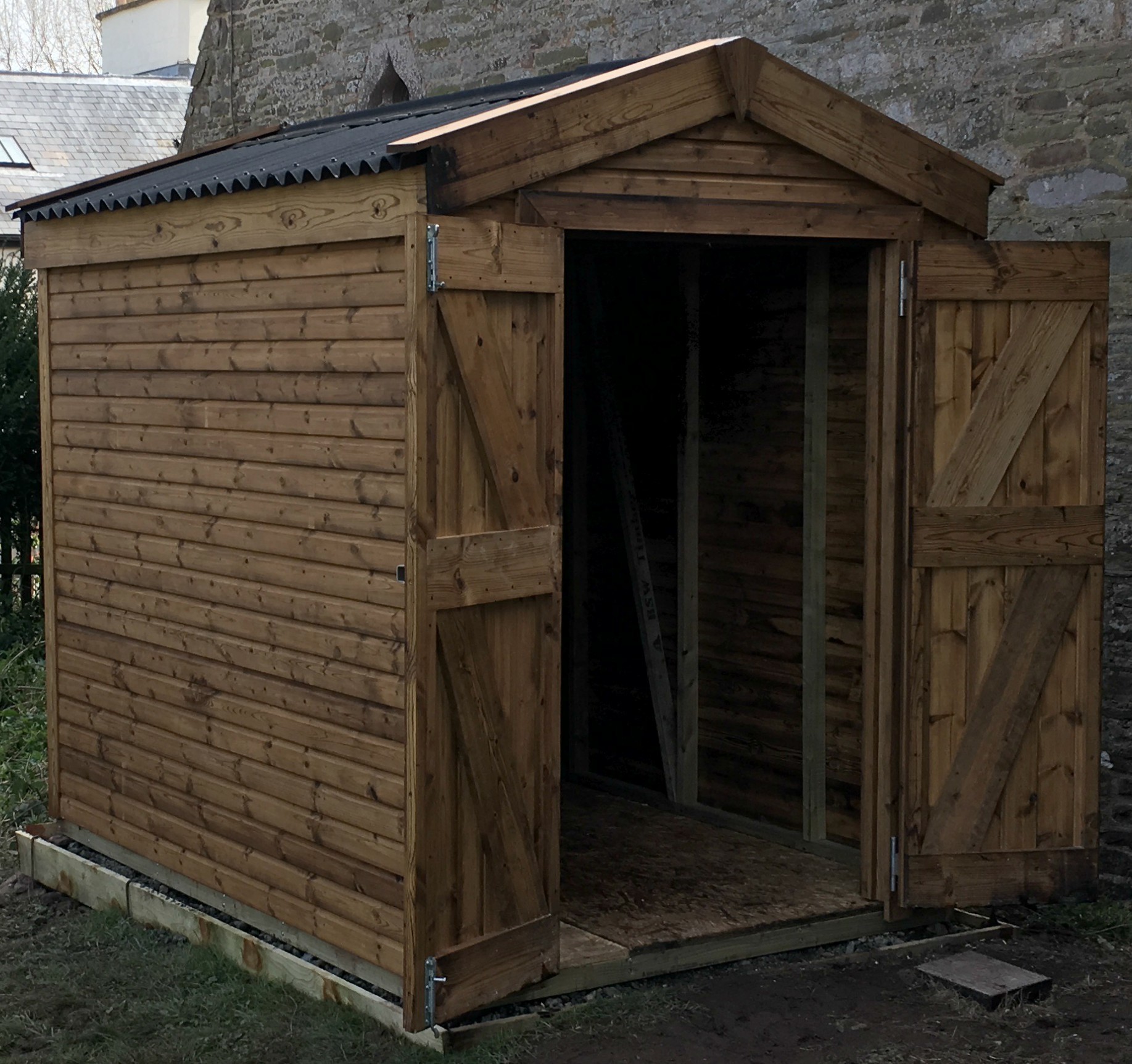 garden shed rj joinery