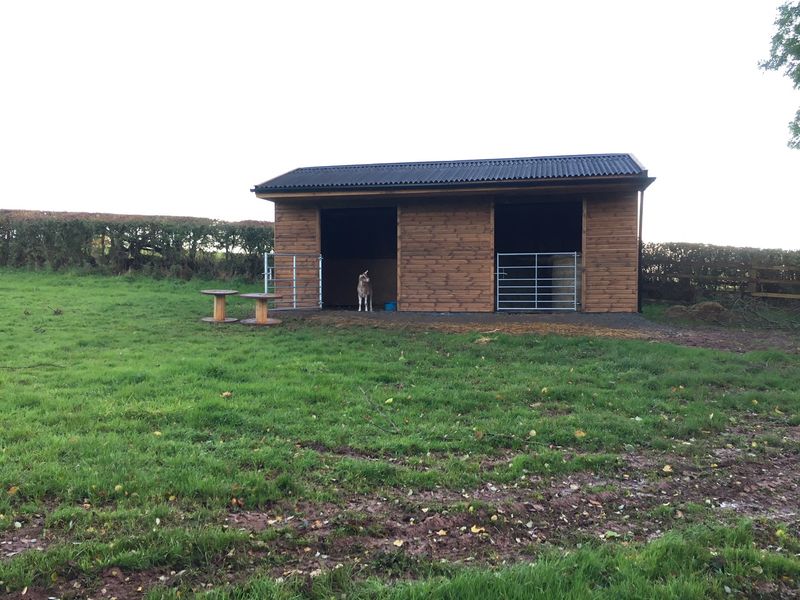 Double Field Shelter 24ft x 12ft image #1