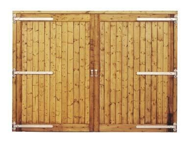 Barn Doors 120.08ins x 114.96ins high