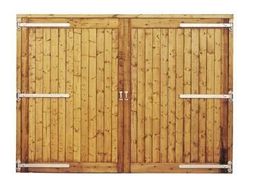 Barn Doors 120.08ins x 114.96ins high