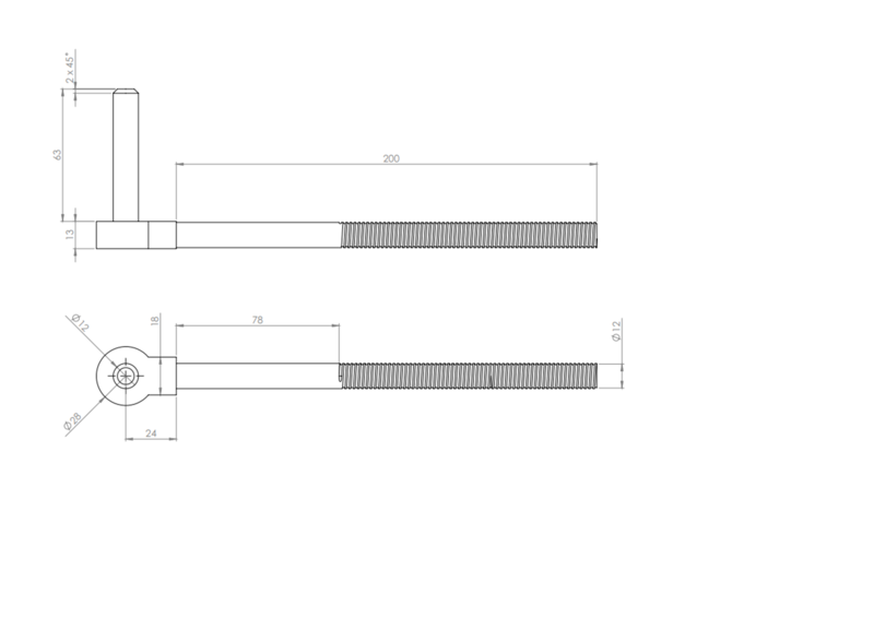 Hook to Bolt (Various Sizes) image #2