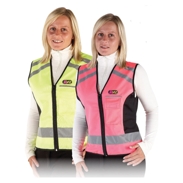 HyViz Waistcoat Front