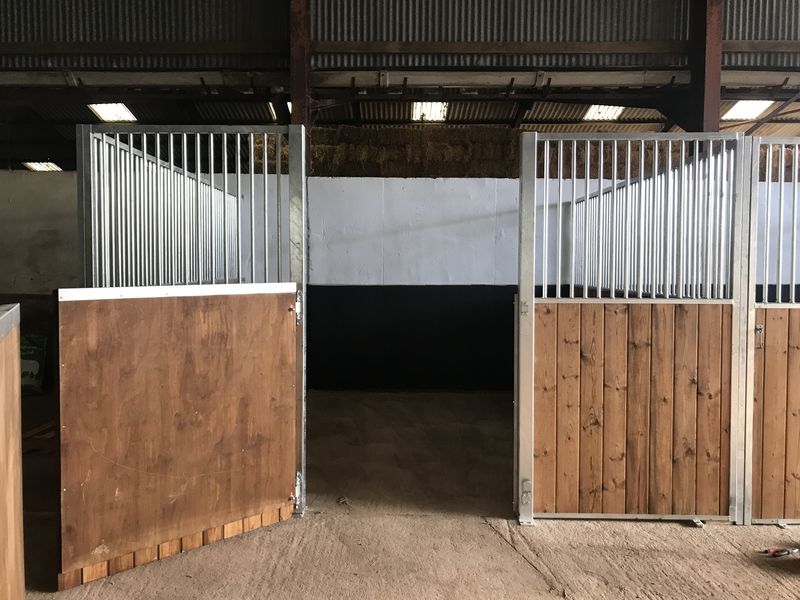 Internal Stabling with Door Open