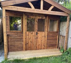 Balcony Garden Shed