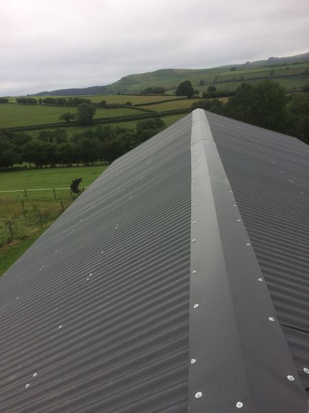 Metal Corrugated Roofing with Anti Condensation Lining   image #1