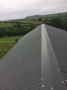 Metal Corrugated Roofing with Anti Condensation Lining  