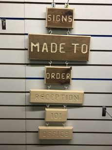 Personalised Signs - Made to order 