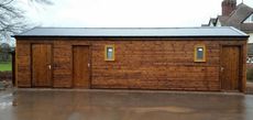 Toilet and Shower Block