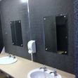 Female Toilets in Commercial Building Lined with Recycled Plastic