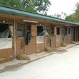 Commercial Stable Block With Green Tile Effect Roof