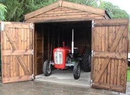 Bespoke Timber Built Garage
