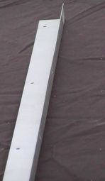 Galvanised Small L-Shape Chew Strip
