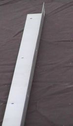 Large L-Shape Galvanised Chew Strip