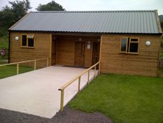 Commercial Toilet & Shower Block Front View