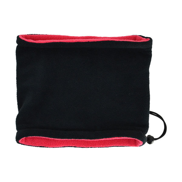 Hy Signature Fleece Neck Warmer blk/pink