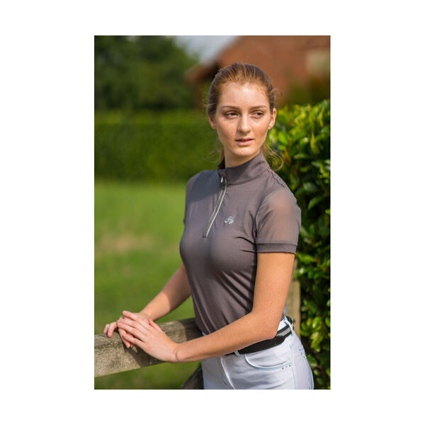 Hy Equestrian Maddie Mesh Sleeved Show Shirt image #1