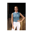 HyFASHION Sophia Sleeveless Show Shirt, Aegean Blue M (12-14)