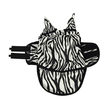 Hy Equestrian Zebra Fly Mask image #2