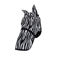 Hy Equestrian Zebra Fly Mask