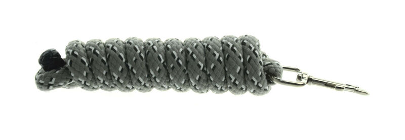 Hy Fleck Lead Rope - Grey