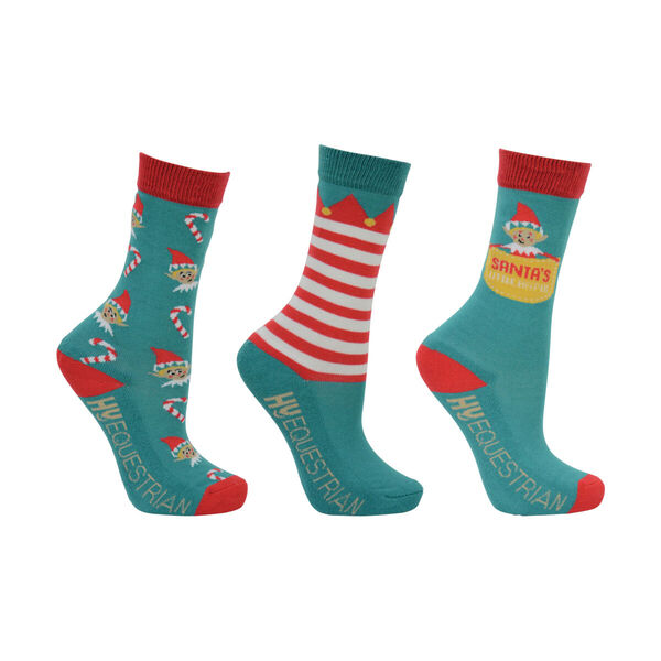 Hy Equestrian Children's Elf socks image #1