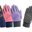 Hy5 Children's Winter Two Tone Riding Gloves image #1