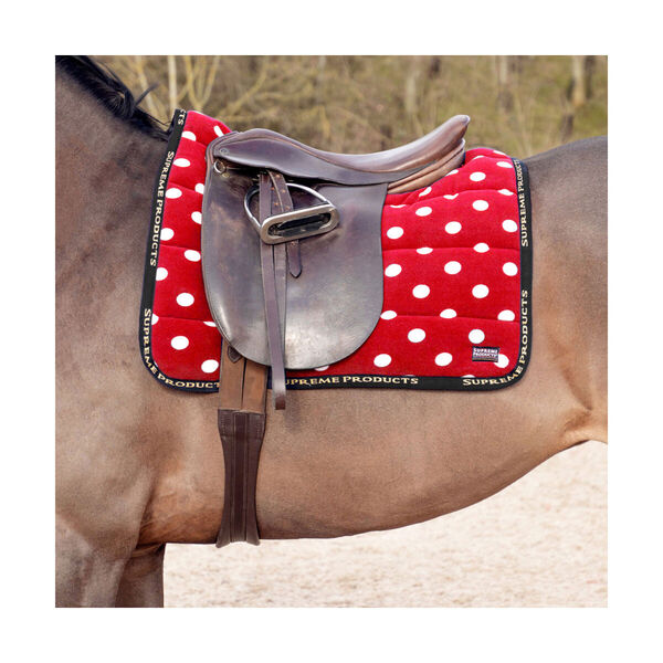 Supreme Products Dotty Fleece Saddle Pad image #1