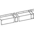 Pelmet Ends Pair Galvanised