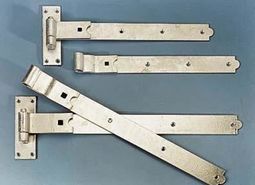 Galv Heavy Straight Hook &amp; Band Hinges