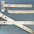 Galv Heavy Straight Hook &amp; Band Hinges