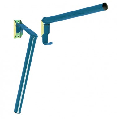 Folding Pole Saddle Rack Blue