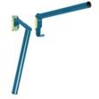 Folding Pole Saddle Rack Blue