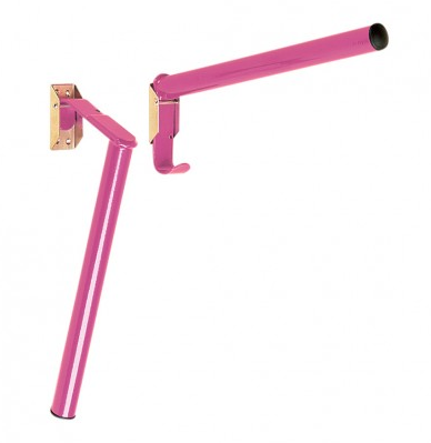 Folding Pole Saddle Rack Pink