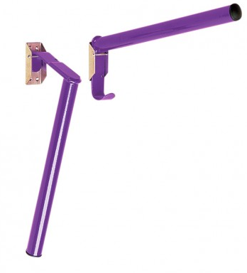 Folding Pole Saddle Rack Purple