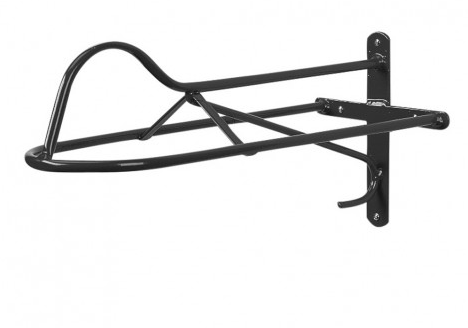 Forward Seat Saddle Rack Black