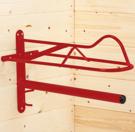 Western Light Saddle Rack Red