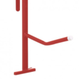 Single Arm Portable Saddle Rack Red