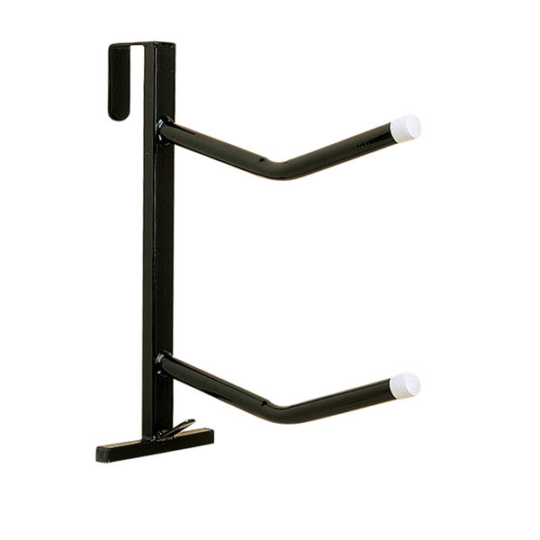 Twin Arm Portable Saddle Rack Black