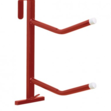 Twin Arm Portable Saddle Rack Red