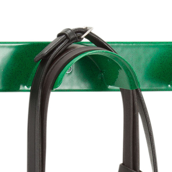 Quad Bridle Rack with 2 Bridles closeup