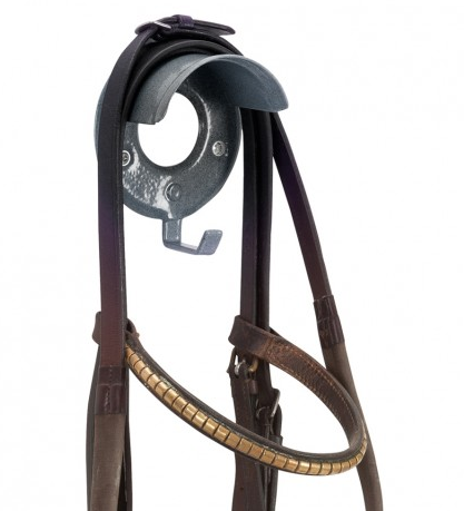 Individual Bridle Rack Black