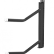 Double Arm Swivelling Saddle Rack Black