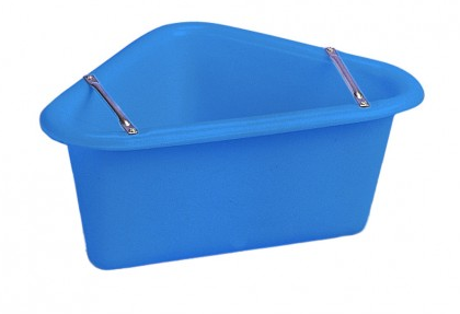 Polythene Corner Manger (blue)