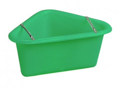 Polythene Corner Manger (green)