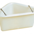 Polythene Corner Manger (white)