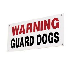 Guard Dog Sign