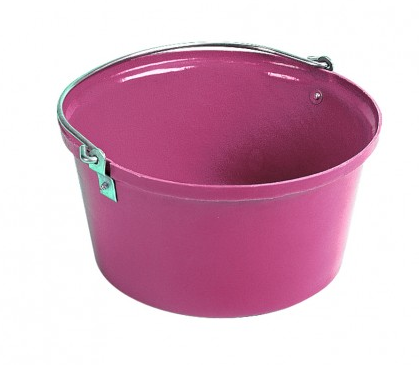 Shallow Feed Bucket Pink