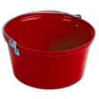 Shallow Feed Bucket Red